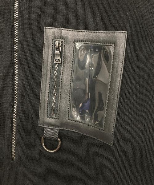 PRADA SPORTS（プラダスポーツ）PRADA SPORTS (プラダスポーツ) ハーフジップハイネックニット ブラック サイズ:46の古着・服飾アイテム