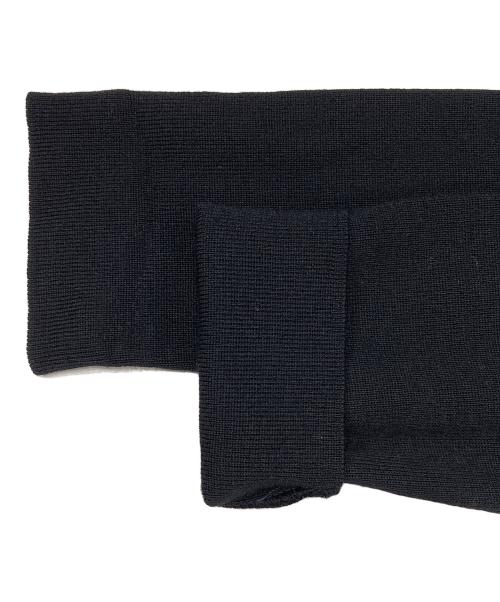 PRADA SPORTS（プラダスポーツ）PRADA SPORTS (プラダスポーツ) ハーフジップハイネックニット ブラック サイズ:46の古着・服飾アイテム