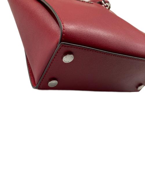 MICHAEL KORS（マイケル・コース）MICHAEL KORS (マイケル・コース) 2WAYショルダーバッグ レッドの古着・服飾アイテム