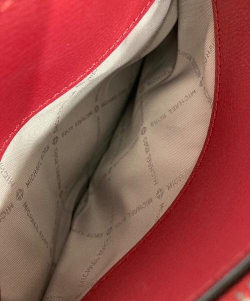 MICHAEL KORS（マイケル・コース）MICHAEL KORS (マイケル・コース) 2WAYショルダーバッグ レッドの古着・服飾アイテム