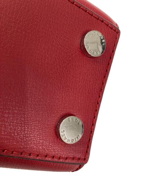 MICHAEL KORS（マイケル・コース）MICHAEL KORS (マイケル・コース) 2WAYショルダーバッグ レッドの古着・服飾アイテム