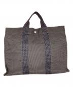 HERMESエルメス）の古着「エールライントートバッグ」｜グレー