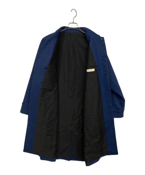 semoh（セモー）semoh (セモー) ウールブレンドコート ブルー サイズ:1の古着・服飾アイテム