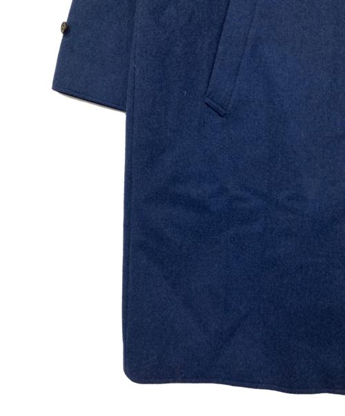 semoh（セモー）semoh (セモー) ウールブレンドコート ブルー サイズ:1の古着・服飾アイテム