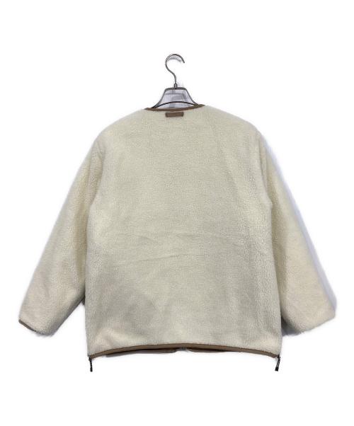 TAION（タイオン）TAION (タイオン) リバーシブルキルティングボアジャケット ベージュ サイズ:表記無しの古着・服飾アイテム