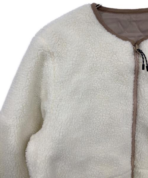 TAION（タイオン）TAION (タイオン) リバーシブルキルティングボアジャケット ベージュ サイズ:表記無しの古着・服飾アイテム