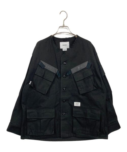 WTAPS（ダブルタップス）WTAPS (ダブルタップス) SCOUT 01/LS/COTTON.TWILL.03 ブラック サイズ:02の古着・服飾アイテム