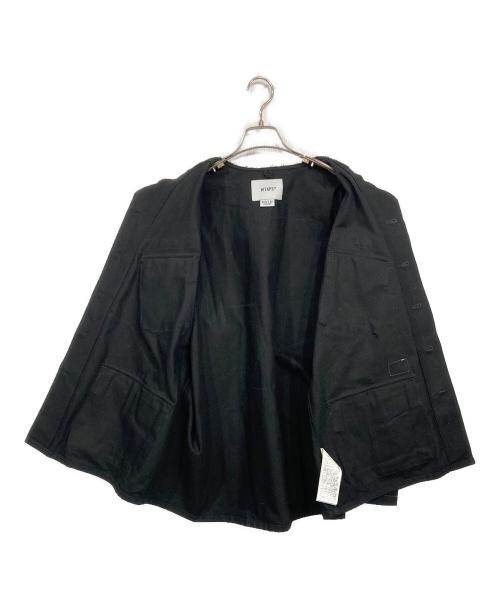 WTAPS（ダブルタップス）WTAPS (ダブルタップス) SCOUT 01/LS/COTTON.TWILL.03 ブラック サイズ:02の古着・服飾アイテム