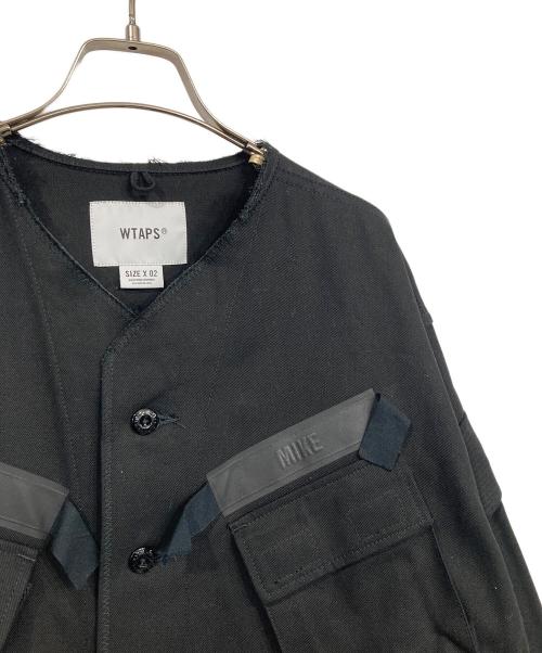 WTAPS（ダブルタップス）WTAPS (ダブルタップス) SCOUT 01/LS/COTTON.TWILL.03 ブラック サイズ:02の古着・服飾アイテム