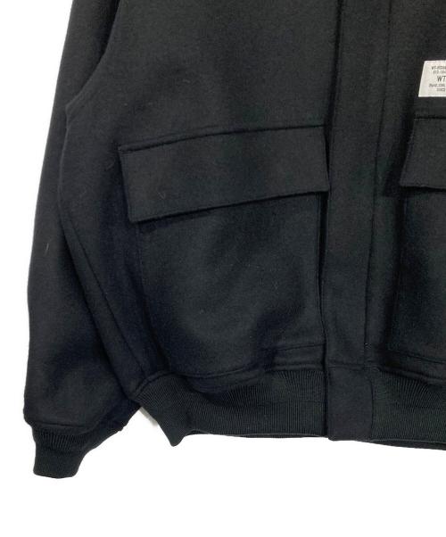 WTAPS（ダブルタップス）WTAPS (ダブルタップス) WONY. MELTON JACKET ブラック サイズ:02の古着・服飾アイテム