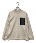 THE NORTH FACEザ ノース フェイス）の古着「L/S FIELD POCKET TEE」｜ベージュ
