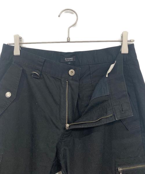 BURBERRY BLACK LABEL（バーバリーブラックレーベル）BURBERRY BLACK LABEL (バーバリーブラックレーベル) ギミックカーゴパンツ ブラック サイズ:76の古着・服飾アイテム
