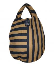 mina perhonen（ミナ ペルホネン）の古着「エッグバッグ」｜ブラウン