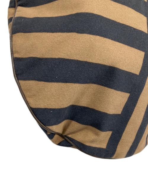 mina perhonen（ミナ ペルホネン）mina perhonen (ミナ ペルホネン) エッグバッグ ブラウンの古着・服飾アイテム