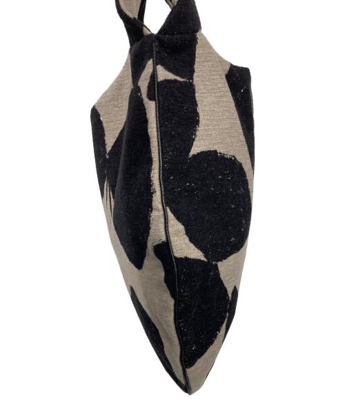 mina perhonen（ミナ ペルホネン）mina perhonen (ミナ ペルホネン) エッグバッグ グレーの古着・服飾アイテム