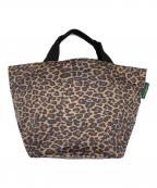 Herve Chapelierエルベシャプリエ）の古着「舟型トートバッグ」｜ブラウン(パンサー)