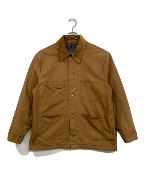Wrangler（ラングラー）Wrangler (ラングラー) 裏ブランケットカバーオール ベージュ サイズ:46の古着・服飾アイテム