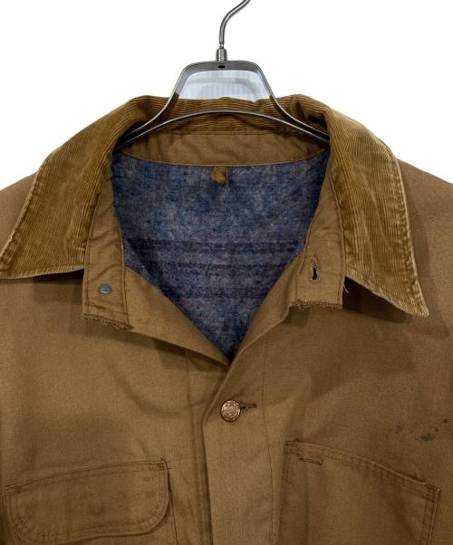 Wrangler（ラングラー）Wrangler (ラングラー) 裏ブランケットカバーオール ベージュ サイズ:46の古着・服飾アイテム