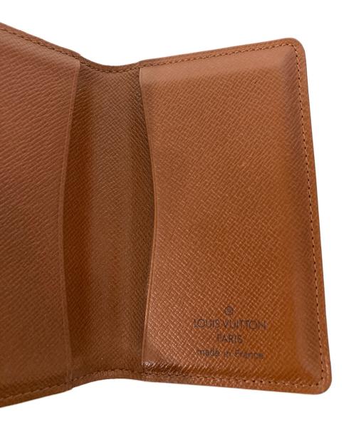 LOUIS VUITTON（ルイ ヴィトン）LOUIS VUITTON (ルイ ヴィトン) ポシェット・カルトヴィジット ブラウンの古着・服飾アイテム