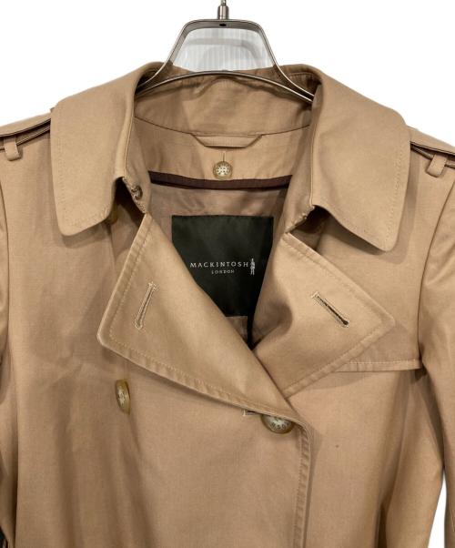 MACKINTOSH LONDON（マッキントッシュ ロンドン）MACKINTOSH LONDON (マッキントッシュ ロンドン) トレンチコート ベージュ サイズ:38の古着・服飾アイテム