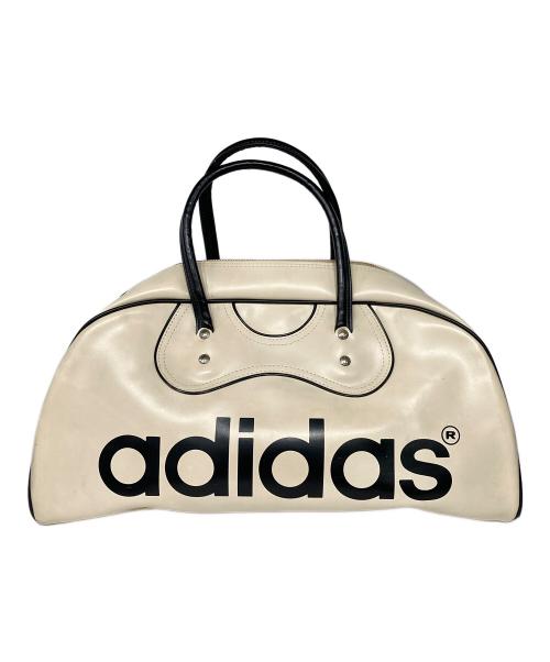 adidas（アディダス）adidas (アディダス) ボストンバッグ ベージュの古着・服飾アイテム