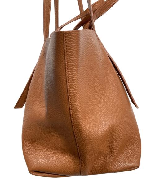 VIOLAd'ORO（ヴィオラドーロ）VIOLAd'ORO (ヴィオラドーロ) Wフェイストートバッグ ブラウンの古着・服飾アイテム