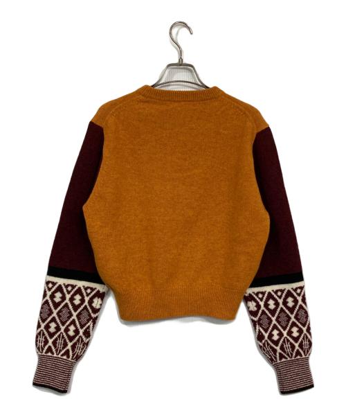 TOGA PULLA（トーガ プルラ）TOGA PULLA (トーガ プルラ) ショート丈セーター オレンジ サイズ:36の古着・服飾アイテム