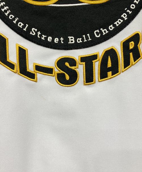 Street Ball All Stars（ストリート ボール オールスターズ）Street Ball All Stars (ストリート ボール オールスターズ) ゲームシャツ ホワイト サイズ:52の古着・服飾アイテム