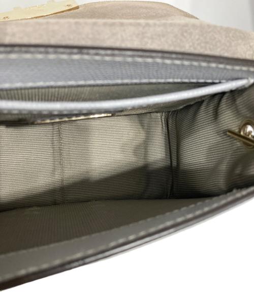 FURLA（フルラ）FURLA (フルラ) メトロポリス ショルダーバッグ ブルー×ベージュの古着・服飾アイテム