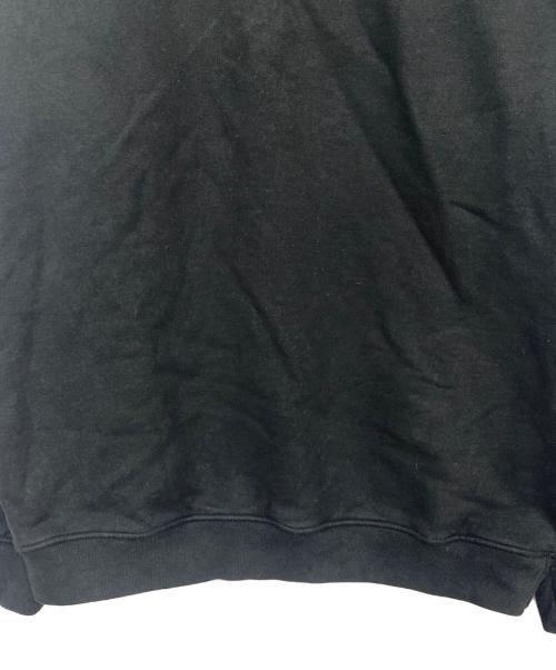 STONE ISLAND（ストーンアイランド）STONE ISLAND (ストーンアイランド) ロゴ刺繍パッチスウェット ブラック サイズ:Lの古着・服飾アイテム