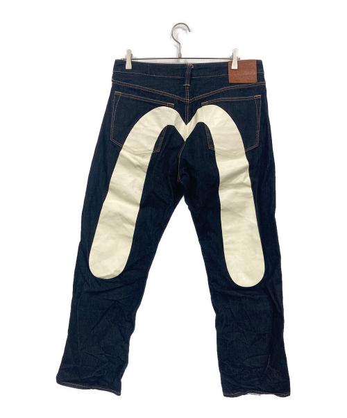 EVISU（エヴィス）EVISU (エヴィス) ビッグカモメデニムパンツ インディゴ サイズ:W34の古着・服飾アイテム