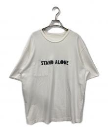 StandAlone（スタンドアローン）の古着「リバーシブルTシャツ」｜ホワイト