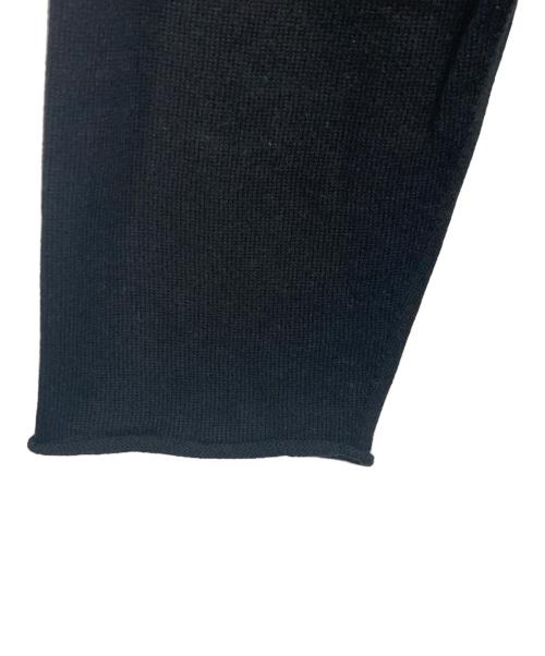 Yohji Yamamoto pour homme（ヨウジヤマモト プールオム）Yohji Yamamoto pour homme (ヨウジヤマモト プールオム) バック刺繍ニット ブラック サイズ:3の古着・服飾アイテム