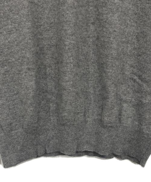 BRUNELLO CUCINELLI（ブルネロクチネリ）BRUNELLO CUCINELLI (ブルネロクチネリ) カシミヤVネックニット グレー サイズ:52の古着・服飾アイテム