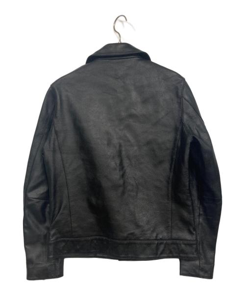 stooge&co（ストゥージ＆コー）STOOGE&CO (ストゥージ＆コー) ダブルライダースジャケット ブラック サイズ:Lの古着・服飾アイテム