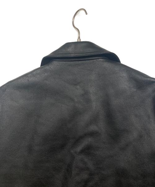 stooge&co（ストゥージ＆コー）STOOGE&CO (ストゥージ＆コー) ダブルライダースジャケット ブラック サイズ:Lの古着・服飾アイテム