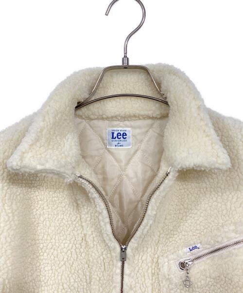 LEE（リー）LEE (リー) BEAMS (ビームス) ボアジャケット アイボリー サイズ:Ｓの古着・服飾アイテム