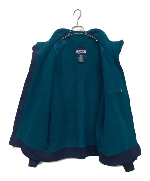 LAND'S END（ランズエンド）LAND'S END (ランズエンド) 裏フリースジャケット ネイビー サイズ:Lの古着・服飾アイテム