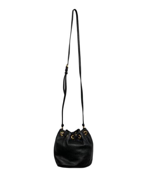 Marc by Marc Jacobs（マークバイマークジェイコブス）Marc by Marc Jacobs (マークバイマークジェイコブス) 巾着ショルダーバッグ ブラックの古着・服飾アイテム