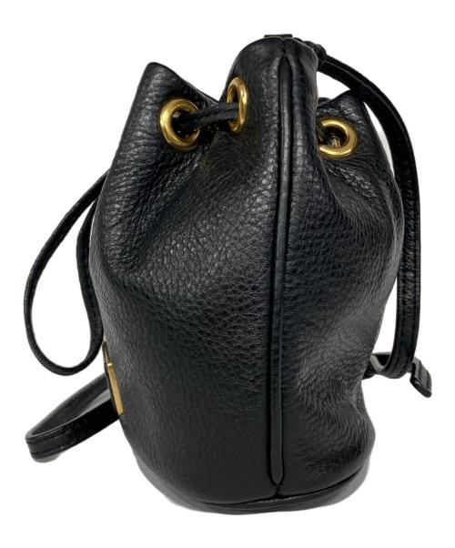 Marc by Marc Jacobs（マークバイマークジェイコブス）Marc by Marc Jacobs (マークバイマークジェイコブス) 巾着ショルダーバッグ ブラックの古着・服飾アイテム