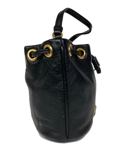 Marc by Marc Jacobs（マークバイマークジェイコブス）Marc by Marc Jacobs (マークバイマークジェイコブス) 巾着ショルダーバッグ ブラックの古着・服飾アイテム