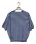 HERILL (ヘリル) Suvincotton Highgauge Border-T ブルー×ホワイト サイズ:表記なし：8000円