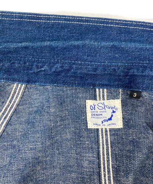 orSlow（オアスロウ）orSlow (オアスロウ) デニムカバーオール インディゴ サイズ:3の古着・服飾アイテム
