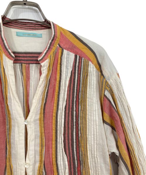 ne quittez pas（ヌキテパ）ne quittez pas (ヌキテパ) ストライプワンピース ホワイト×レッド サイズ:表記無しの古着・服飾アイテム