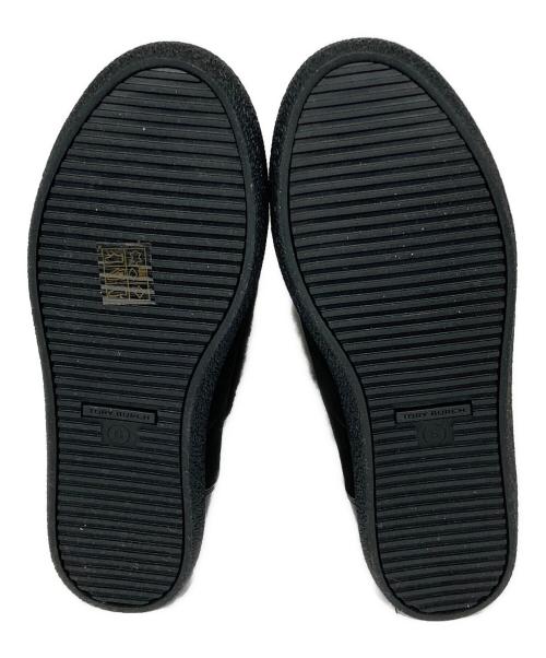 TORY BURCH（トリーバーチ）TORY BURCH (トリーバーチ) ムートンブーツ ブラック サイズ:6の古着・服飾アイテム