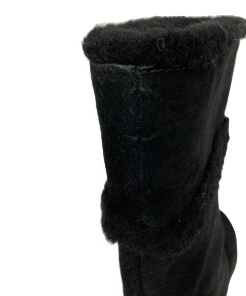 TORY BURCH（トリーバーチ）TORY BURCH (トリーバーチ) ムートンブーツ ブラック サイズ:6の古着・服飾アイテム