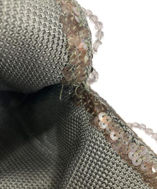 ANTEPRIMA（アンテプリマ）ANTEPRIMA (アンテプリマ) ワイヤービーズハンドバッグ ブルーの古着・服飾アイテム