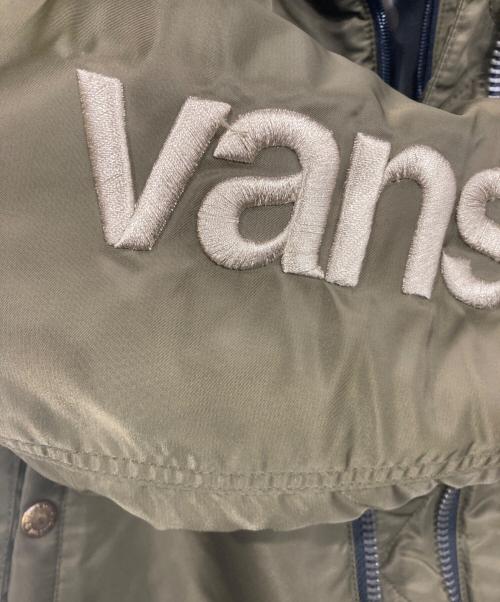 VANSON（バンソン）VANSON (バンソン) 着脱式ネックウォーマーバイクウェア カーキ サイズ:Lの古着・服飾アイテム
