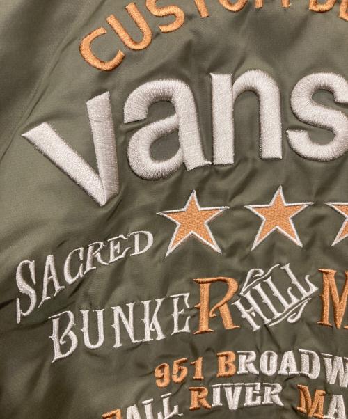 VANSON（バンソン）VANSON (バンソン) 着脱式ネックウォーマーバイクウェア カーキ サイズ:Lの古着・服飾アイテム