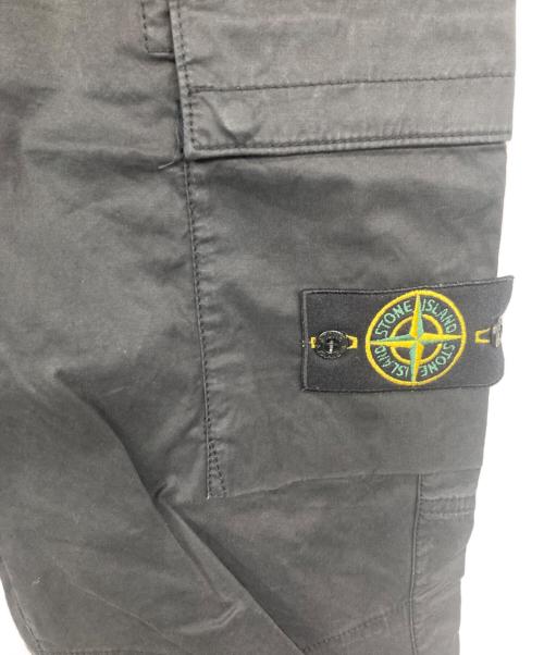 STONE ISLAND（ストーンアイランド）STONE ISLAND (ストーンアイランド) カーゴパンツ ブラック サイズ:30の古着・服飾アイテム